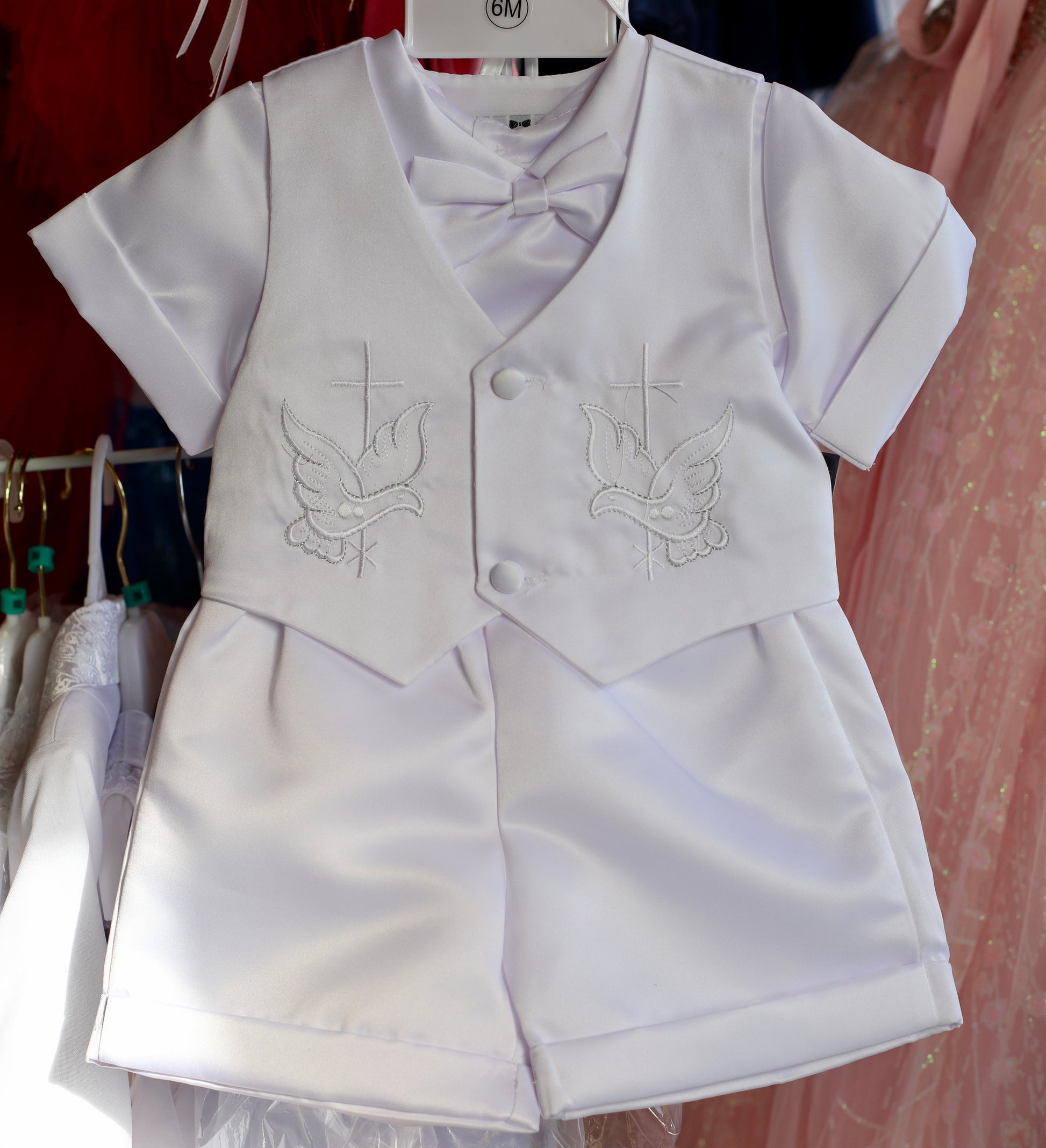 Polyester Baptism Outfit - Susanita's Fiestas